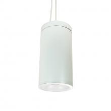 Nora NYLD2-6P10130MPWW4 - 6&#34; Cobalt Pendant Mount Cylinder, White, 1000L, 3000K, Matte Powder White Reflector, 120V