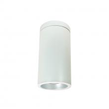 Nora NYLD2-6S10140HZWW - 6&#34; Cobalt Surface Mount Cylinder, White, 1000L, 4000K, Haze/White Reflector, 120V Triac/ELV