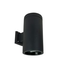 Nora NYLD2-6W075240BBB4 - 6&#34; Cobalt Wall Mount Cylinder, Black, 750lm, 4000K, Black Baffle, 120V Triac/ELV/0-10V & 277V