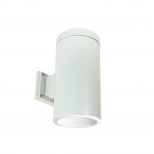 Nora NYLI-6WL201WWW - 6&#34; Cylinder, White, Wall Mount, 20W Med Base LED, Refl., White
