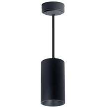 Nora NYLM-3ST40XBBLE4/12 - 3&#34; iLENE 12&#34; Stem Mount Mini Cylinder, 1500lm, 30W, 4000K, Black, 120V Triac/ELV/0-10V &