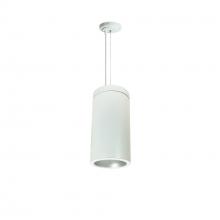 Nora NYLS3-6C1L540FP01HWW - 6&#34; Sapphire III Cable Mount White Cylinder, Haze Reflector/Matte Powder White Flange, 120V;