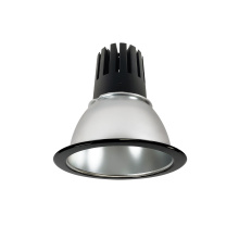 Nora NC3-61L330SHZB - 6&#34; Sapphire III Round Open Reflector, 2500lm, 3000K, Spot Optic, Haze Reflector/Black Flange