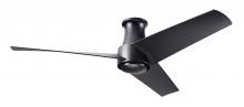 Modern Fan Co. AMB-FM-MB-56-MB-NL-WC - Ambit Flush DC Fan- Matte Black Finish; 56&#34; Matte Black Blades; No Light; Wall Control