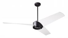 Modern Fan Co. AMB-MB-56-MW-NL-WC - Ambit DC Fan- Matte Black Finish; 56&#34; Matte White Blades; No Light; Wall Control