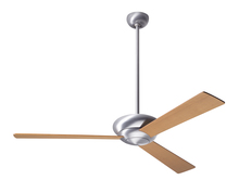 Modern Fan Co. ALT-BA-52-MP-NL-002 - Altus Fan; Brushed Aluminum Finish; 52&#34; Maple Blades; No Light; Fan Speed and Light Control (3-w