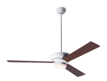 Modern Fan Co. ALT-GW-42-MG-271-002 - Altus Fan; Gloss White Finish; 42&#34; Mahogany Blades; 17W LED; Fan Speed and Light Control (3-wire