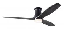 Modern Fan Co. ARB-FM-DB-54-EB-870-WC - Arbor Flush DC Fan; Dark Bronze Finish; 54&#34; Ebony Blades; 17W LED; Wall Control