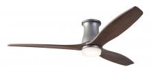 Modern Fan Co. ARB-FM-GT-54-MG-870-WC - Arbor Flush DC Fan; Graphite Finish; 54&#34; Mahogany Blades; 17W LED; Wall Control