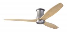 Modern Fan Co. ARB-FM-GT-54-MP-NL-WC - Arbor Flush DC Fan; Graphite Finish; 54&#34; Maple Blades; No Light; Wall Control