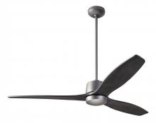 Modern Fan Co. ARB-GT-54-EB-NL-RC - Arbor DC Fan; Graphite Finish; 54&#34; Ebony Blades; No Light; Remote Control