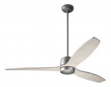Modern Fan Co. ARB-GT-54-WW-NL-RC - Arbor DC Fan; Graphite Finish; 54&#34; Whitewash Blades; No Light; Remote Control