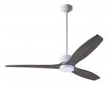 Modern Fan Co. ARB-GW-54-GY-NL-RC - Arbor DC Fan; Gloss White Finish; 54&#34; Graywash Blades; No Light; Remote Control