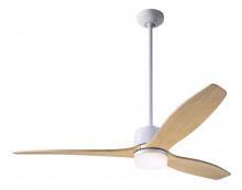 Modern Fan Co. ARB-GW-54-MP-870-RC - Arbor DC Fan; Gloss White Finish; 54&#34; Maple Blades; 17W LED; Remote Control