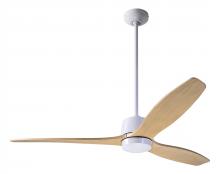 Modern Fan Co. ARB-GW-54-MP-NL-RC - Arbor DC Fan; Gloss White Finish; 54&#34; Maple Blades; No Light; Remote Control