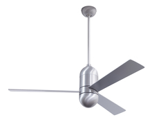 Modern Fan Co. CIR-BA-50-WH-NL-RC - Cirrus DC Fan; Brushed Aluminum Finish; 50&#34; White Blades; No Light; Remote Control