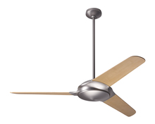 Modern Fan Co. FLO-MN-52-BB-NL-001 - Flow Fan; Matte Nickel Finish; 52&#34; Bamboo Blades; No Light; Fan Speed Control