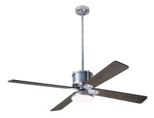 Modern Fan Co. IND-GV-50-GY-272-WC - Industry DC Fan; Galvanized Finish; 50&#34; Graywash Blades; 20W LED Open; Wall Control