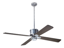 Modern Fan Co. IND-GV-50-GY-NL-RC - Industry DC Fan; Galvanized Finish; 50&#34; Graywash Blades; No Light; Remote Control