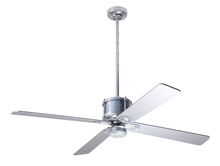 Modern Fan Co. IND-GV-50-SV-NL-RC - Industry DC Fan; Galvanized Finish; 50&#34; Silver Blades; No Light; Remote Control