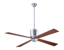 Modern Fan Co. LAP-GV-50-MG-NL-001 - Lapa Fan; Galvanized Finish; 50&#34; Mahogany Blades; No Light; Fan Speed Control