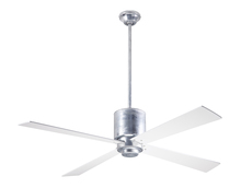 Modern Fan Co. LAP-GV-50-WH-NL-001 - Lapa Fan; Galvanized Finish; 50&#34; White Blades; No Light; Fan Speed Control