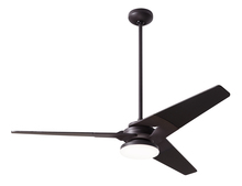 Modern Fan Co. TOR-DB-52-WH-272-002 - Torsion Fan; Dark Bronze Finish; 52&#34; White Blades; 20W LED; Fan Speed and Light Control (3-wire)