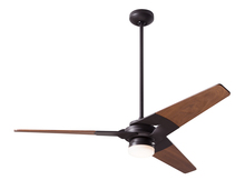 Modern Fan Co. TOR-DB-52-MG-271-002 - Torsion Fan; Dark Bronze Finish; 52&#34; Mahogany Blades; 17W LED; Fan Speed and Light Control (3-wi