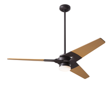 Modern Fan Co. TOR-DB-52-MP-271-002 - Torsion Fan; Dark Bronze Finish; 52&#34; Maple Blades; 17W LED; Fan Speed and Light Control (3-wire)