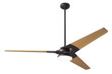 Modern Fan Co. TOR-DB-62-MP-272-002 - Torsion Fan; Dark Bronze Finish; 62&#34; Maple Blades; 20W LED; Fan Speed and Light Control (3-wire)