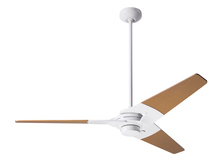 Modern Fan Co. TOR-GW-52-MP-NL-001 - Torsion Fan; Gloss White Finish; 52&#34; Maple Blades; No Light; Fan Speed Control