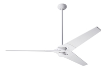 Modern Fan Co. TOR-GW-62-WH-NL-001 - Torsion Fan; Gloss White Finish; 62&#34; White Blades; No Light; Fan Speed Control
