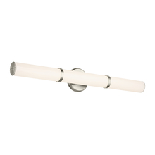 Kichler 55189NILED - Rosh 32&#34; Bath Bar Large LED with White Glass in Brushed Nickel