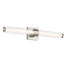 Kichler 55238NILED - Laurene 26.5&#34; Linear Bath Bar Medium LED with Clear Glass in Brushed Nickel