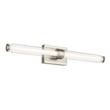 Kichler 55239NILED - Laurene 31&#34; Linear Bath Bar Large LED with Clear Glass in Brushed Nickel