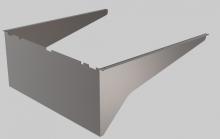Keystone Technologies KT-ALED-GS-M2-KIT - Reversible Glare Shield for Medium Size Housing,