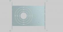 Keystone Technologies KT-WDLED-PLATE-2 - New Construction Mounting Plate for all 4A Slim