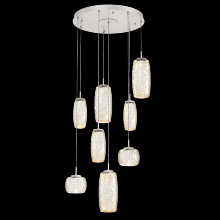 Hammerton CHB0091-08-BS-A-C01-L1 - Vessel Round 8pc Multi-Pendant