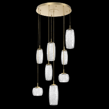 Hammerton CHB0091-08-GB-C-C01-L1 - Vessel Round 8pc Multi-Pendant