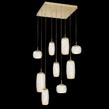 Hammerton CHB0091-09-GB-A-C01-L1 - Vessel Square 9pc Multi-Pendant