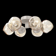 Hammerton CLB0095-01-BS-GA-L1 - Luna Flush Mount - 6pc