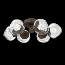 Hammerton CLB0095-01-FB-ZC-L1 - Luna Flush Mount - 6pc