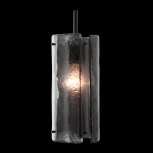 Hammerton LAB0044-08-BB-FG-C01-E2 - Textured Glass Pendant - 8-Inch