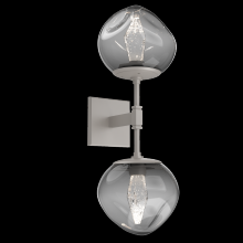 Hammerton IDB0095-02-BS-GS-L1 - Luna Double Sconce