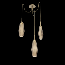 Hammerton SCB0049-03-GB-RB-C01-L3 - Aalto Round 3pc Swag Multi-Pendant