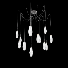 Hammerton SCB0049-12-GP-RC-C01-L3 - Aalto Round 12pc Swag Multi-Pendant