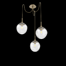 Hammerton SCB0062-03-GB-C-C01-E2 - Aster Round 3pc Swag Multi-Pendant