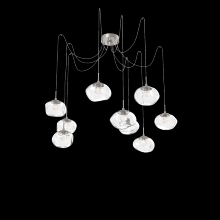 Hammerton SCB0068-09-BS-ZC-C01-L1 - Nova Round 9pc Swag Multi-Pendant