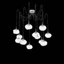 Hammerton SCB0068-12-CS-ZC-C01-L3 - Nova Round 12pc Swag Multi-Pendant