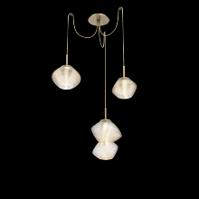 Hammerton SCB0089-03-GB-A-C01-L1 - Mesa Round 3pc Swag Multi-Pendant